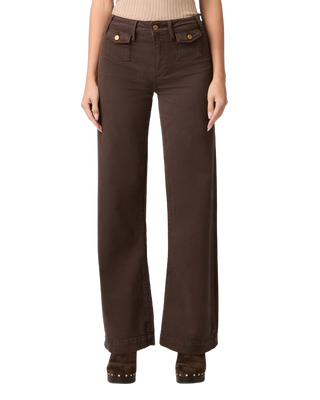 Leenah 32" W/ Mini Patch Pockets, Rich Chocolate