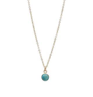 NK-116 Bezel Pendant 16" Necklace