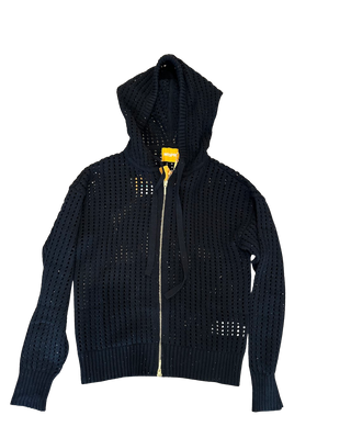 Astrid Sequin Hoodie, Black