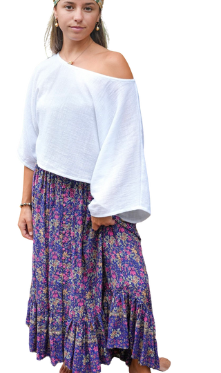 Drifter Maxi Skirt, Navy