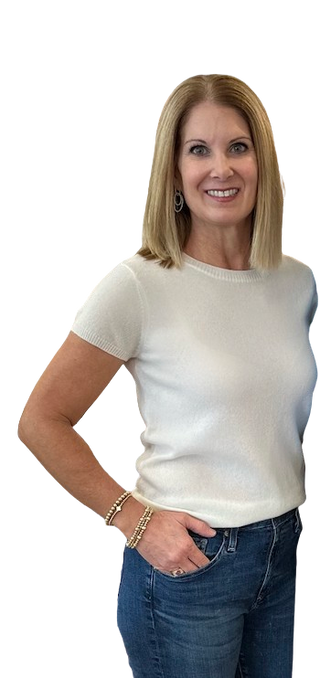 Cashmere Luxury Tee, White