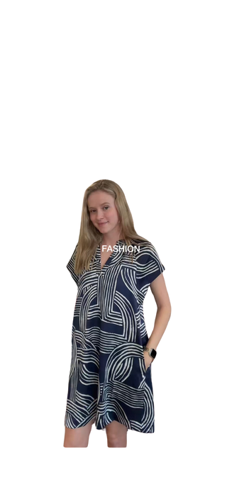 Deep Blue Dress, 5049DG