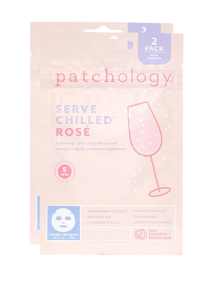 Serve Chilled Rose Hydrating Mask, 2pk
