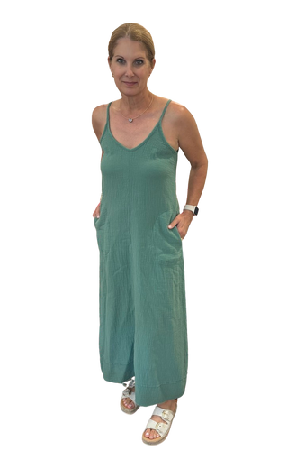 Highlow Midi Tank Dress, Vine