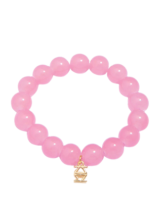 Glass Bead Stretch Bracelet