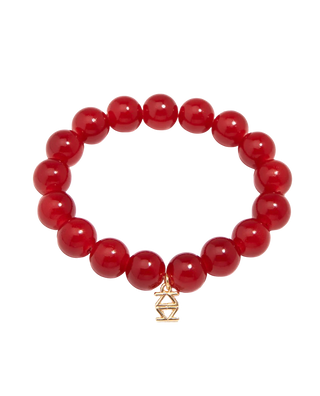 Glass Bead Stretch Bracelet
