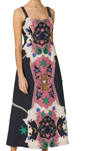 Yelena Ankle Dress, Estelar Print