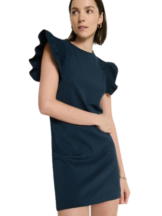 Ellis Ruffle Slv Dress