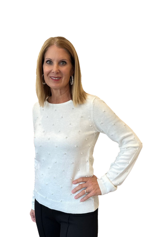 Pearl Pullover, Ivory