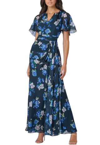 Macie Dress, Indigo Multi