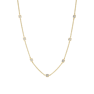 Jolie Delicate Station Necklace