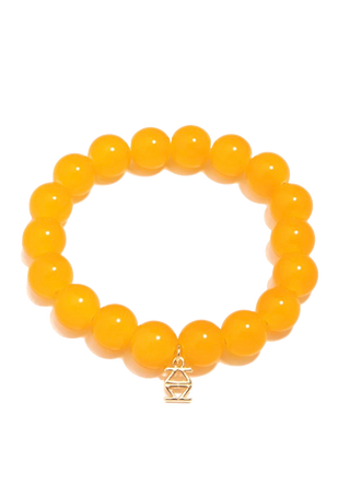 Glass Bead Stretch Bracelet