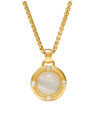 Cobblestone Demi Necklace - Ivory Cat'S Eye