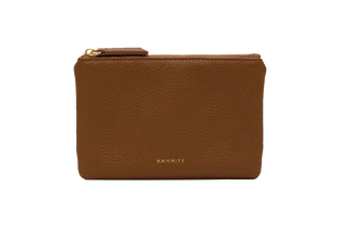 Viva Pouch - Mahogany Pebble/Brushed Gold