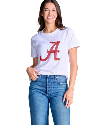The Mascot Beaded Tee, Alabama