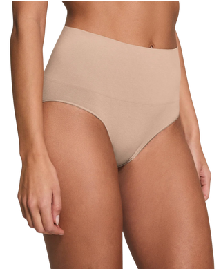 Spanxshape® Extraordinary Supima® Cotton Brief, Toasted Oatmeal