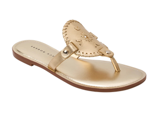 Collins Sandal - Metallic Nappa, Platinum