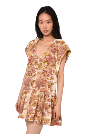 Rae Mini Dress, Kentish Floral Print