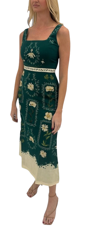 Minnie Midi, Teal Stem