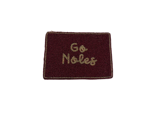 Hand Beaded Coin Pouch