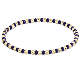 Gameday Hope Grateful Bracelet - Matte Navy