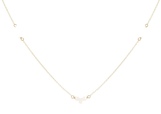 15" Choker Simplicity Chain w/ Signature Cross