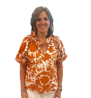 Blake Top, Jungle Burnt Orange