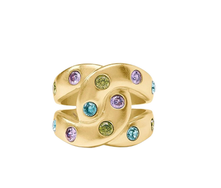 Rainbow Infinity Ring