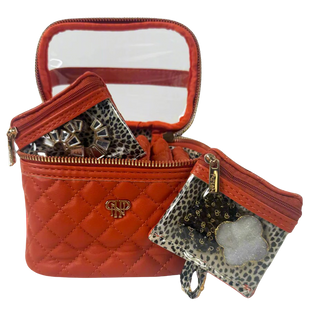 Getaway Jewelry Case, Sunset Orange