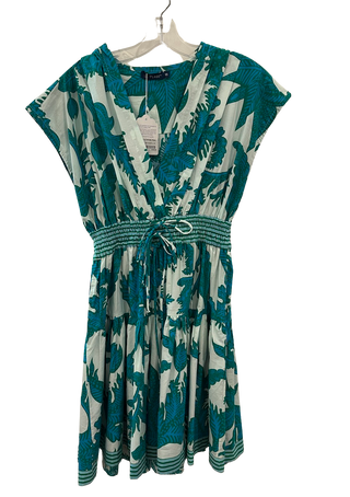 Hudson Dress, Bali W/GR/TQ