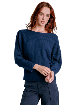 G893 Monet Sweater, Navy