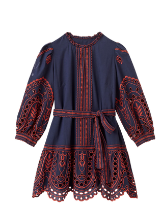 Porter Mini Dress, Midnight Blue