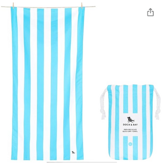 XL Quick Dry Striped Beach Towel