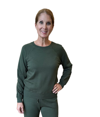 Puff LS Rag Pullover, Hunter