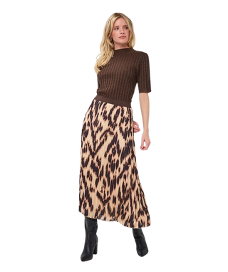 Plisse Skirt, Soft Embrace