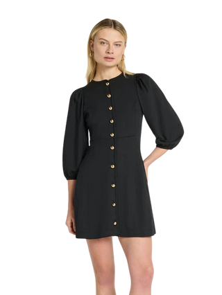 Gilda Dress, Jet Black