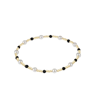 Extends Pearl Sincerity Gemstone 4mm Bracelet