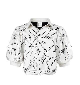 Bomba Shirt, Ivory Lace