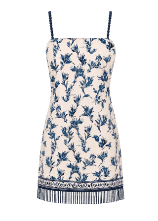 Parker Dress, Ditsy Blue Mix