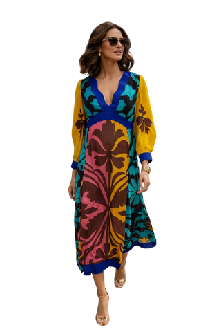 Amelia Dress, Rosewood