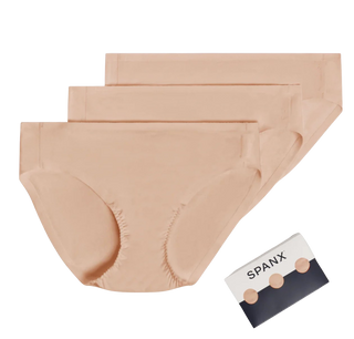 Spanxsmooth™ Fit-To-You Supima® Cotton Bikini 3-Pack - Tst Oatm 3 Pack