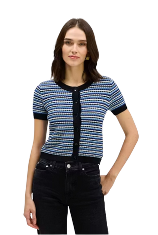Adelle Cardigan, Blue Multi