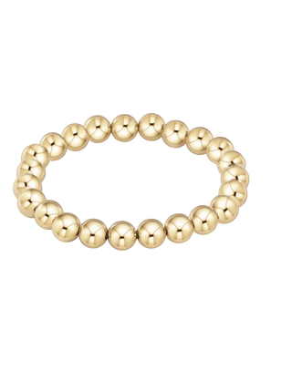 Classic Gold 8mm Bead Bracelet