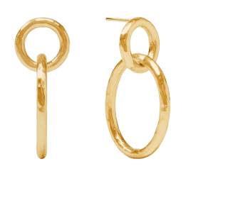 Catalina Link Earring, Gold