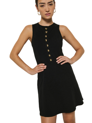 Jayna Dress, Jet Black