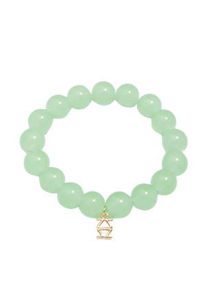 Glass Bead Stretch Bracelet