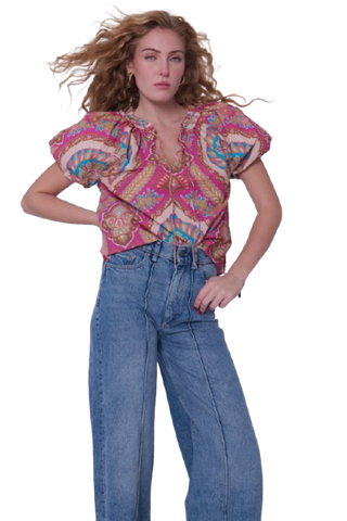 Libby Top, Jupiter Pink