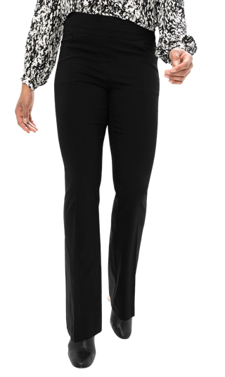 R10051-E730H Pull On Bootleg, Black