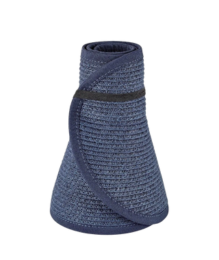 Paperbraid 4 Brim Roll Up Visor, Navy