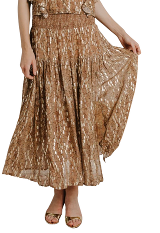 Isabella Skirt, Cavalier Python Print